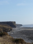 FZ001425 Llantwit Major beach from cliff tops.jpg